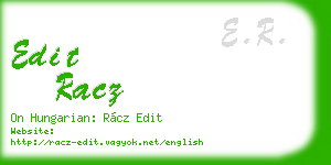 edit racz business card